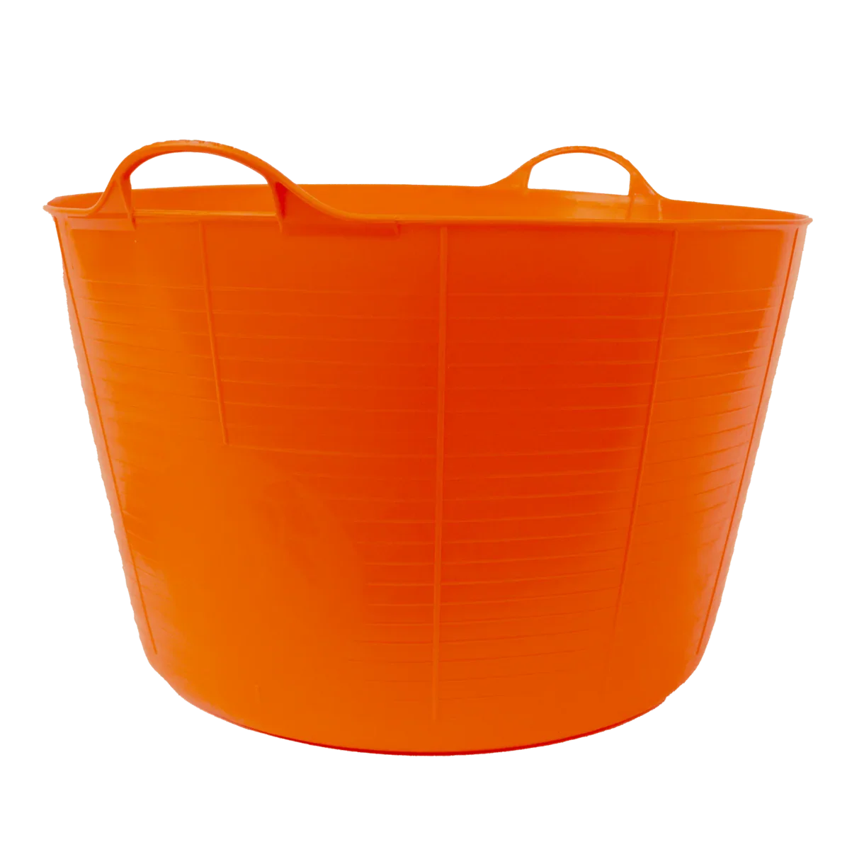 Red Gorilla Tub® Flexible Tubtrug 75L – Orange  Large Flexible Storage Tub | Horse Feed Tub