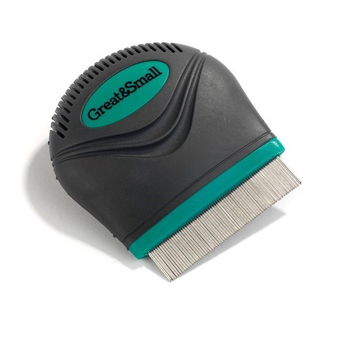 Great & Small Flea Comb – Fine Tooth Stainless Steel Comb for Dogs & Cats