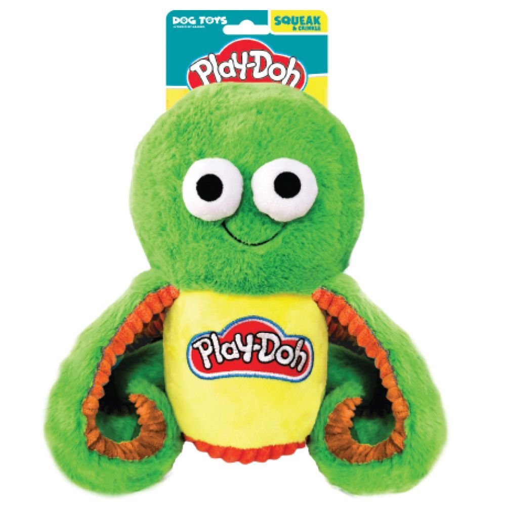 Hasbro Play-Doh Octopus Can dog toy