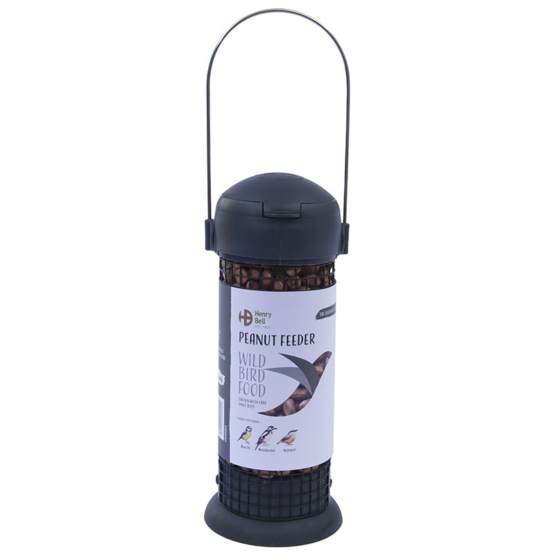 Henry Bell Essentials Pre Filled Peanut Feeder Bird Feeder Ready to Hang