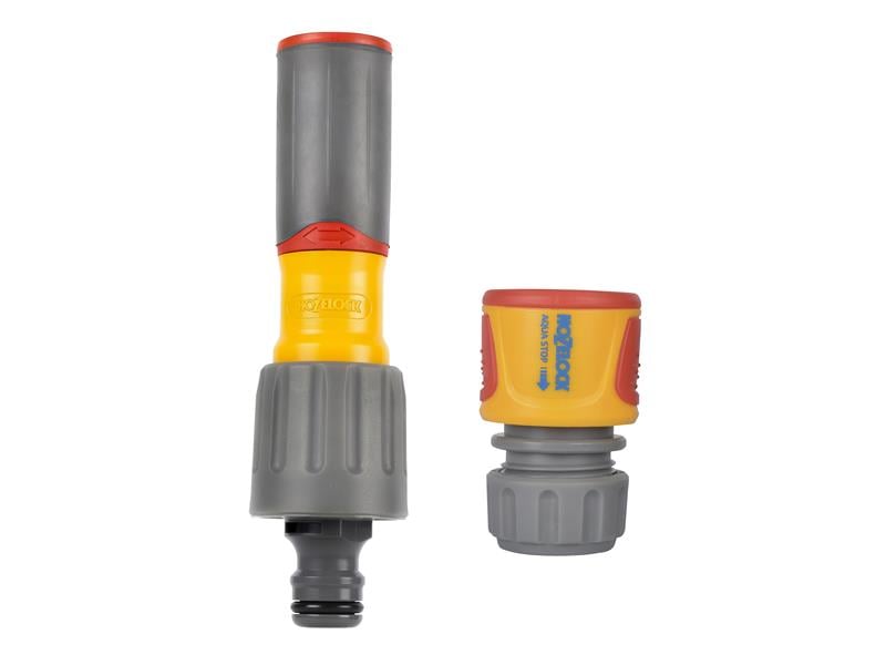 Hozelock 3-in-1 Nozzle Plus & AquaStop Connector Set – 226