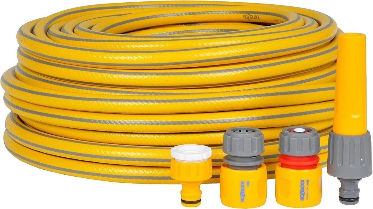 Hozelock Maxi Plus Starter Hose – 15m x 12.5mm Garden Hose Pipe