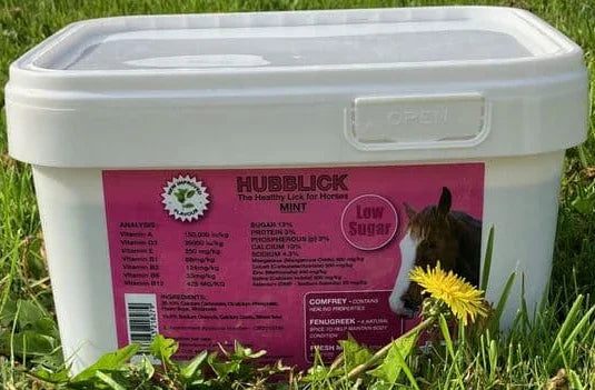 Hubblick Mint 10kg – Natural Mint Horse Supplement for Digestive Respiratory Support