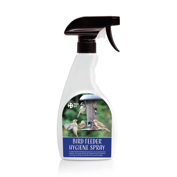 Henry Bell Wild Bird Feeder Hygiene Spray – 750ml Ready-to-Use Feeder Cleaner