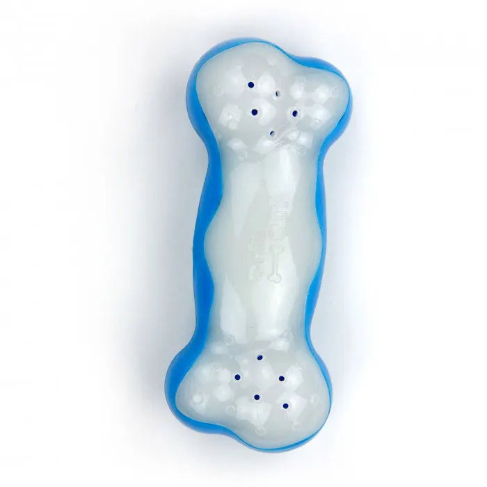 All For Paws Chill Out Ice Bone Large - Cooling Dog Toy for Summer Play