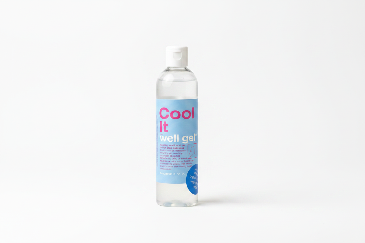 Cool It Well Gel on white background