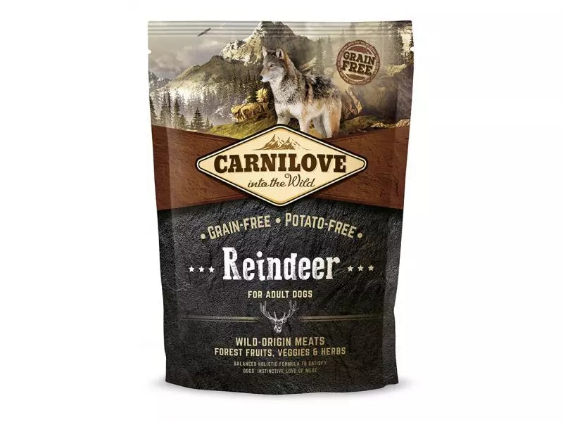 CARNILOVE Reindeer Adult Dog Food 1.5kg