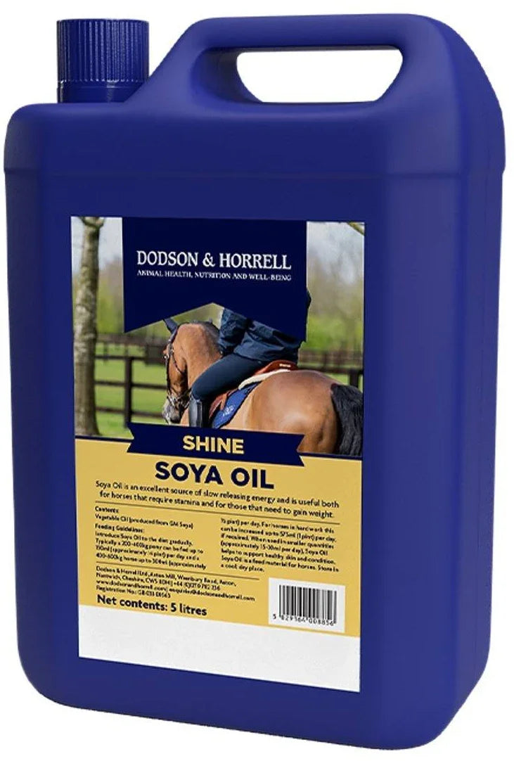 Dodson & Horrell Soya Oil for Horses 5 Litre