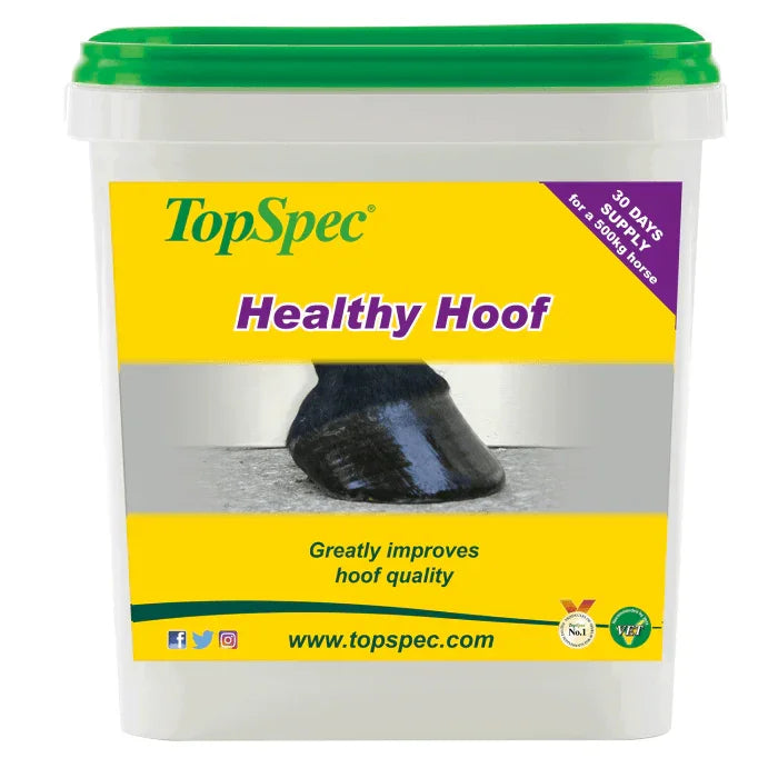 TopSpec Healthy Hoof – 3kg Targeted Hoof Care Supplement for Horses & Ponies