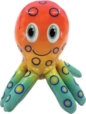 KONG Shieldz Tropics Octopus Dog Toy Medium