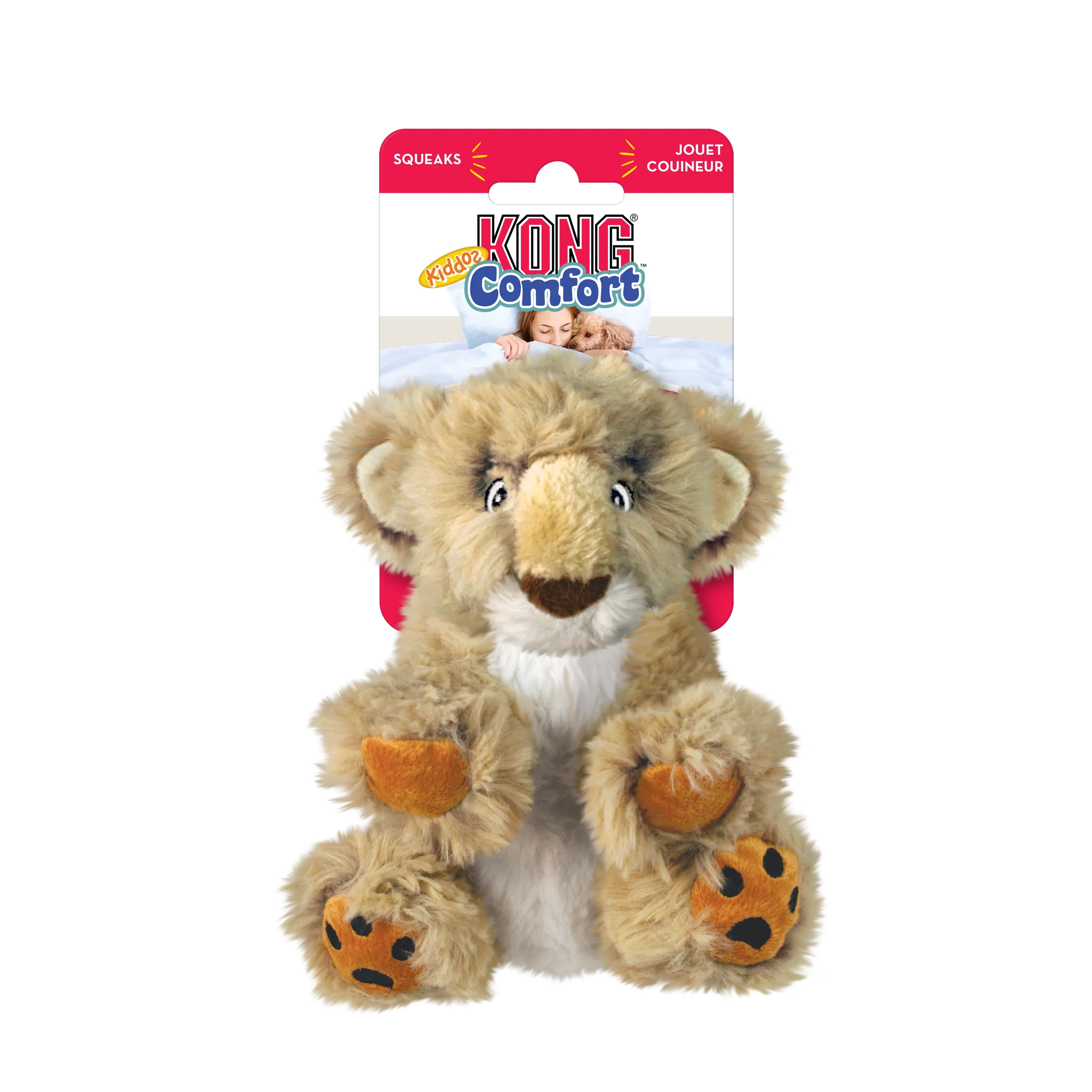 KONG Comfort Kiddos Lion – Dog Toy (Large)