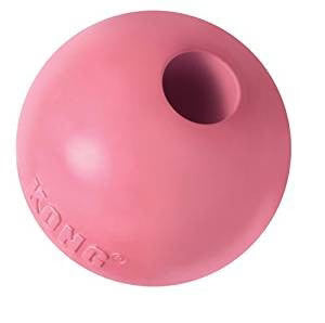 KONG Puppy Ball Small Pink/Blue Dog Toy