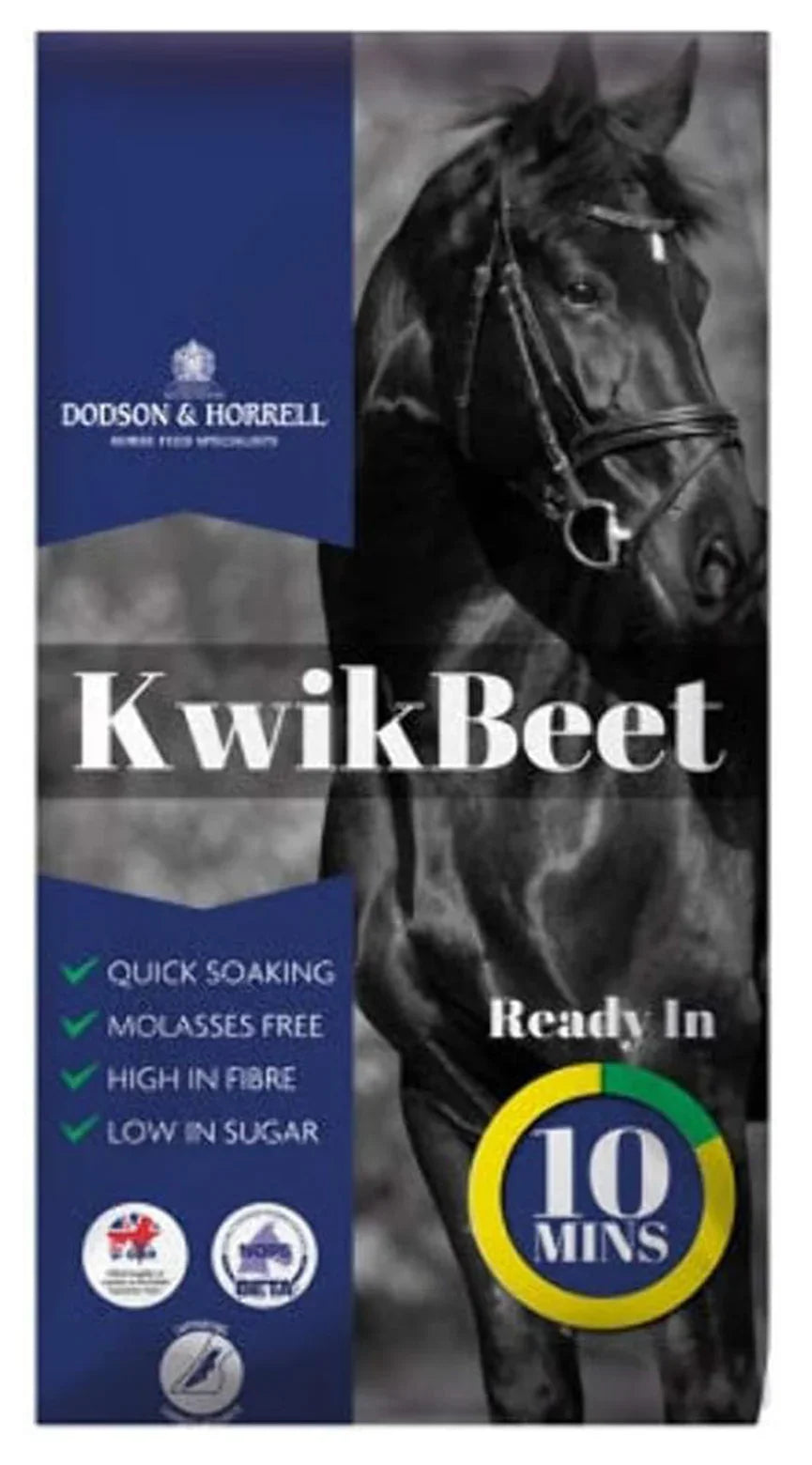 Dodson & Horrell KwikBeet Horse Feed 20kg – Quick Soak, Low Sugar Fibre Source