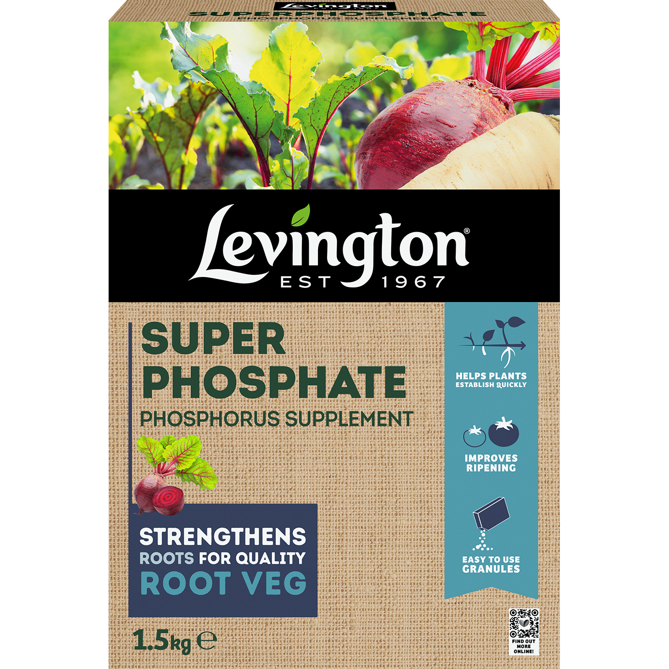 Miracle-Gro Superphosphate – 1.5kg Phosphate Fertiliser for Strong Roots