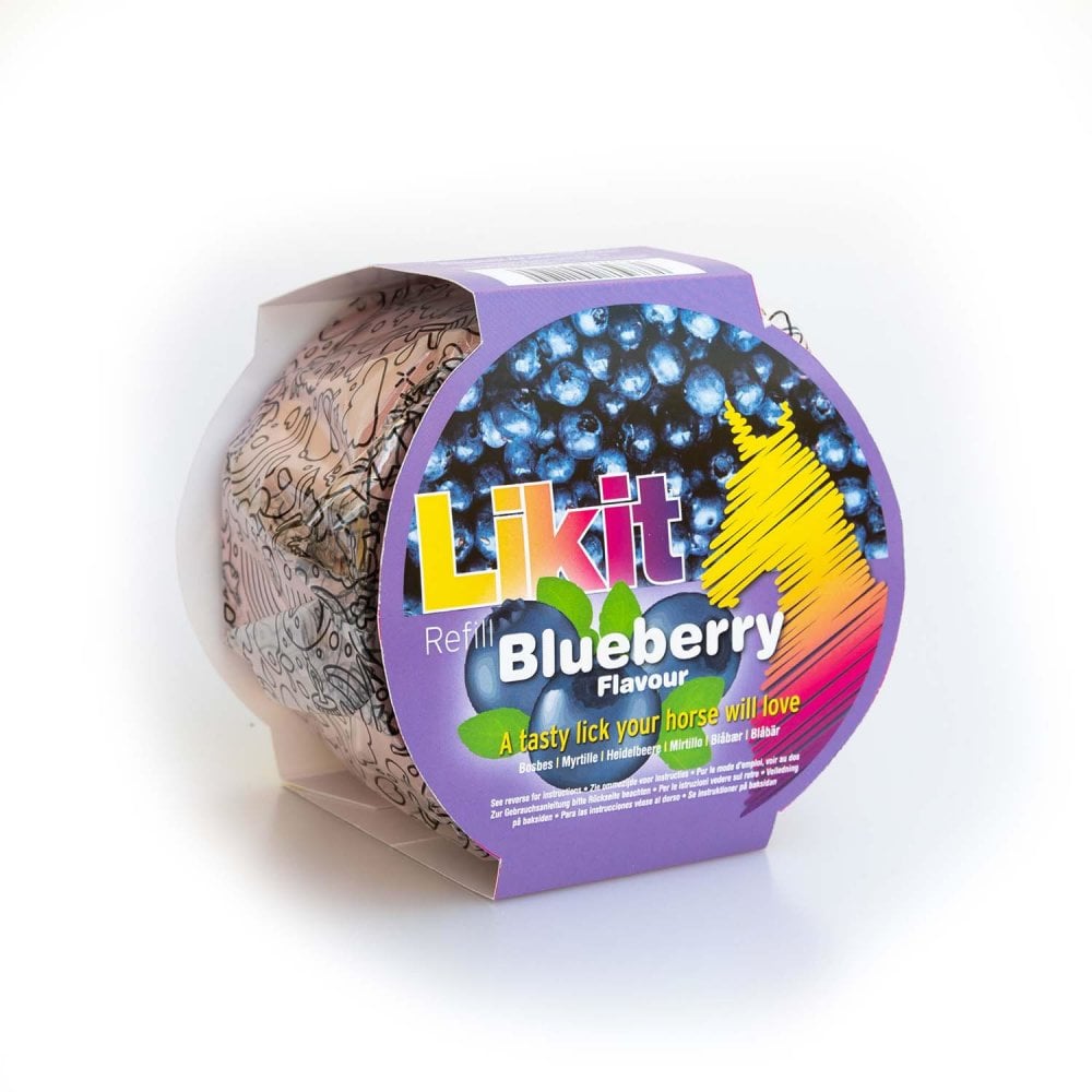 Likit Blueberry Refill – Flavoured Horse & Pony Boredom-Breaker Treat 650g
