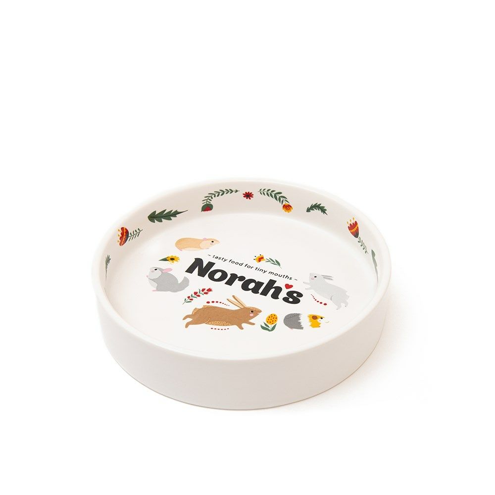 Norah's Ceramic Small Animal Food Bowl – 16cm