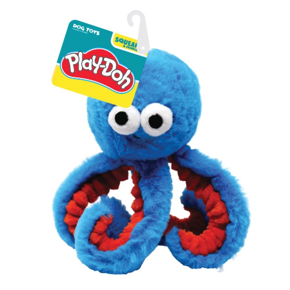 Hasbro Play-Doh Small Octopus dog toy