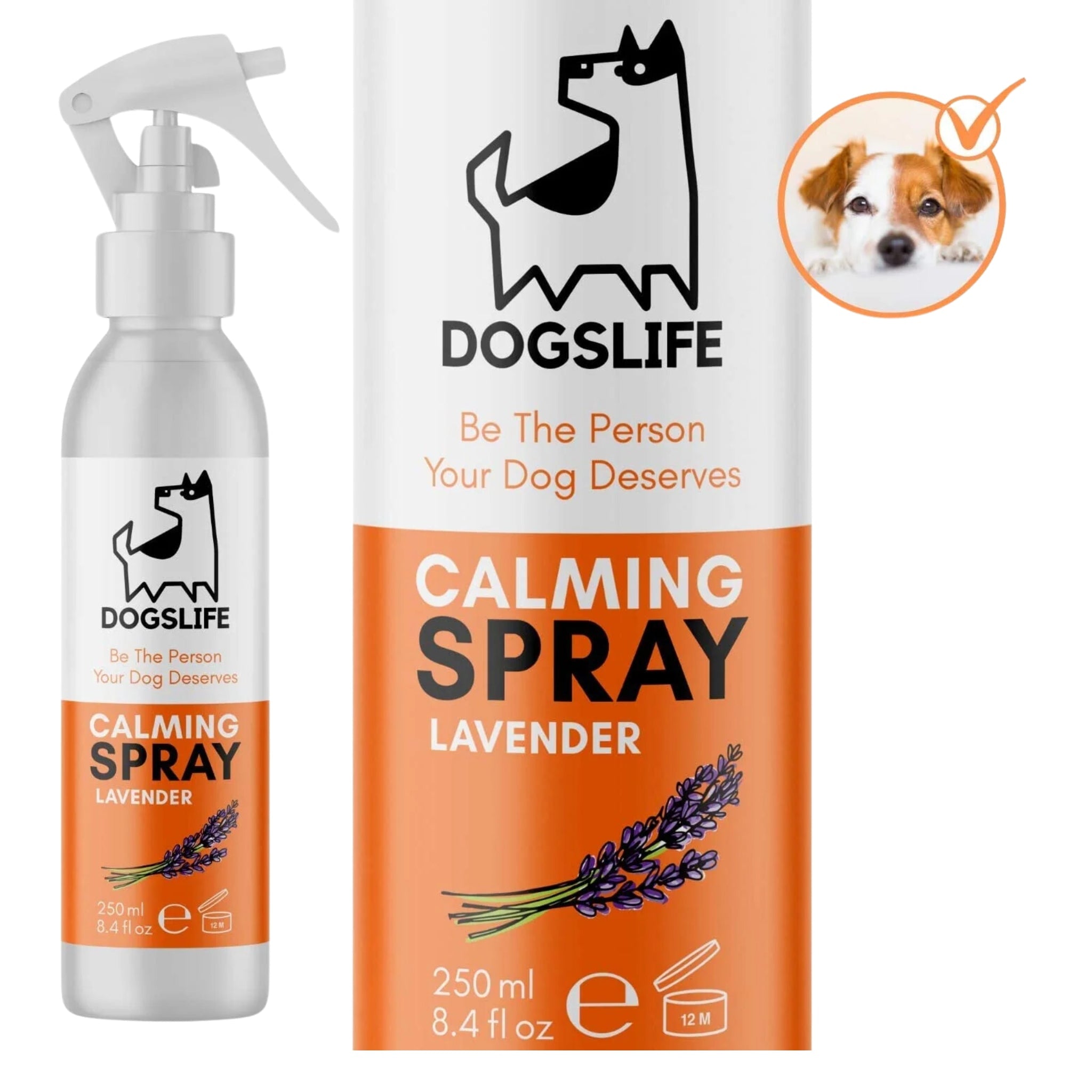 Dogslife Calming Spray – 250ml Lavender Spray for Anxious Dogs