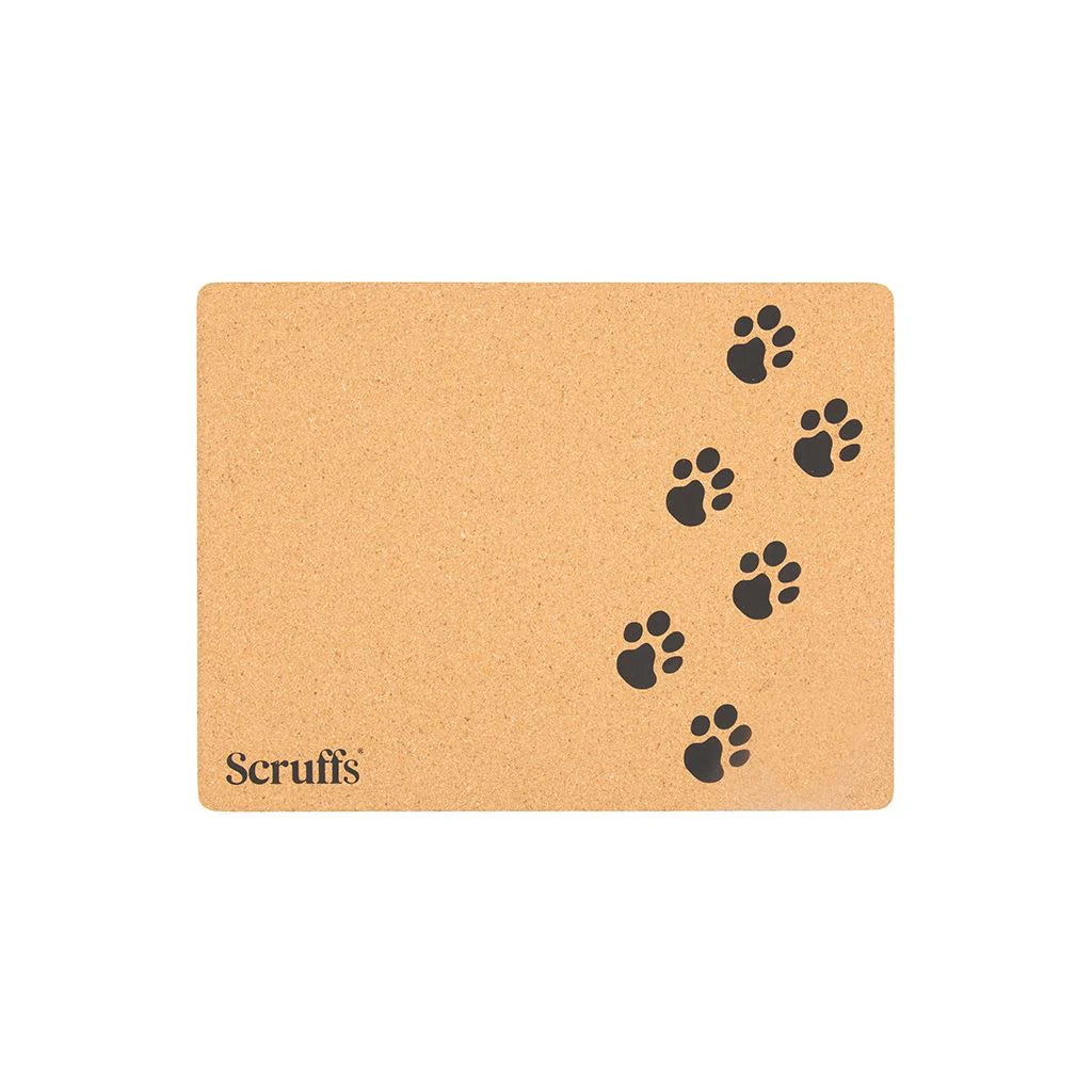 Scruffs Paw Print Cork Placemat