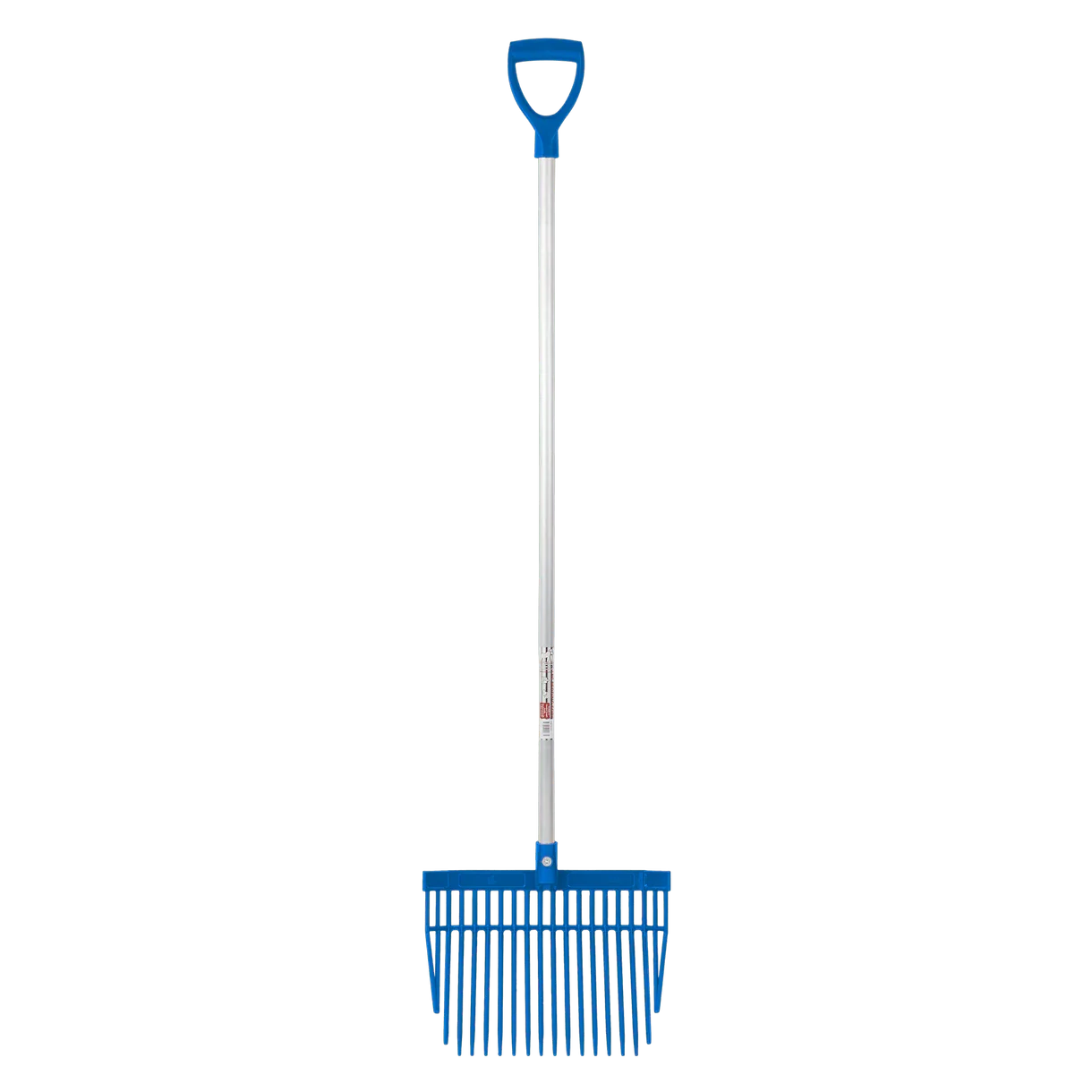 Red Gorilla Bedding Fork with D Handle Blue Lightweight For Stable Bedding Mucking Out