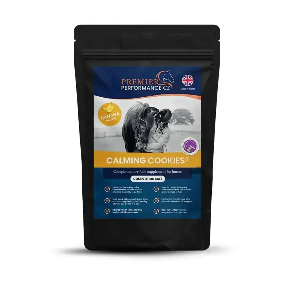 Premier Performance Calming Cookies – Banana, Pack of 10, Horse Calmer