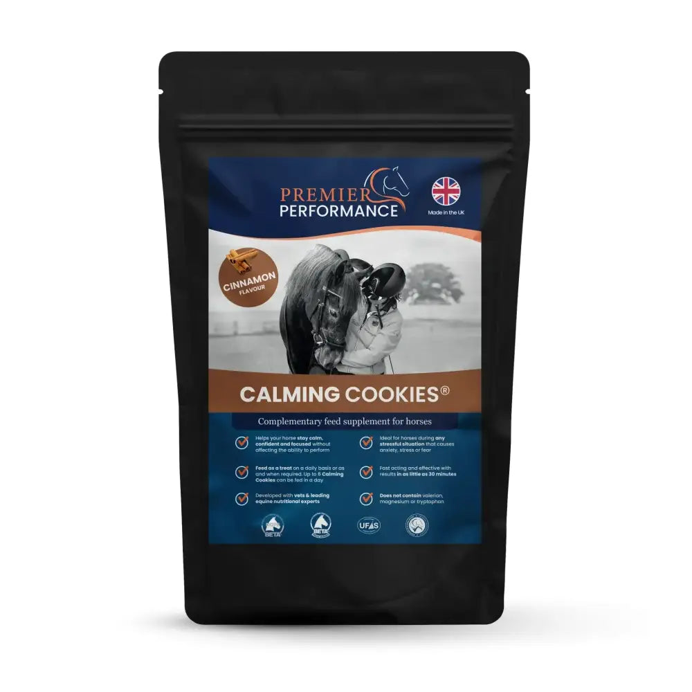 Premier Performance Calming Cookies – Cinnamon, Pack of 10, Horse Calmer