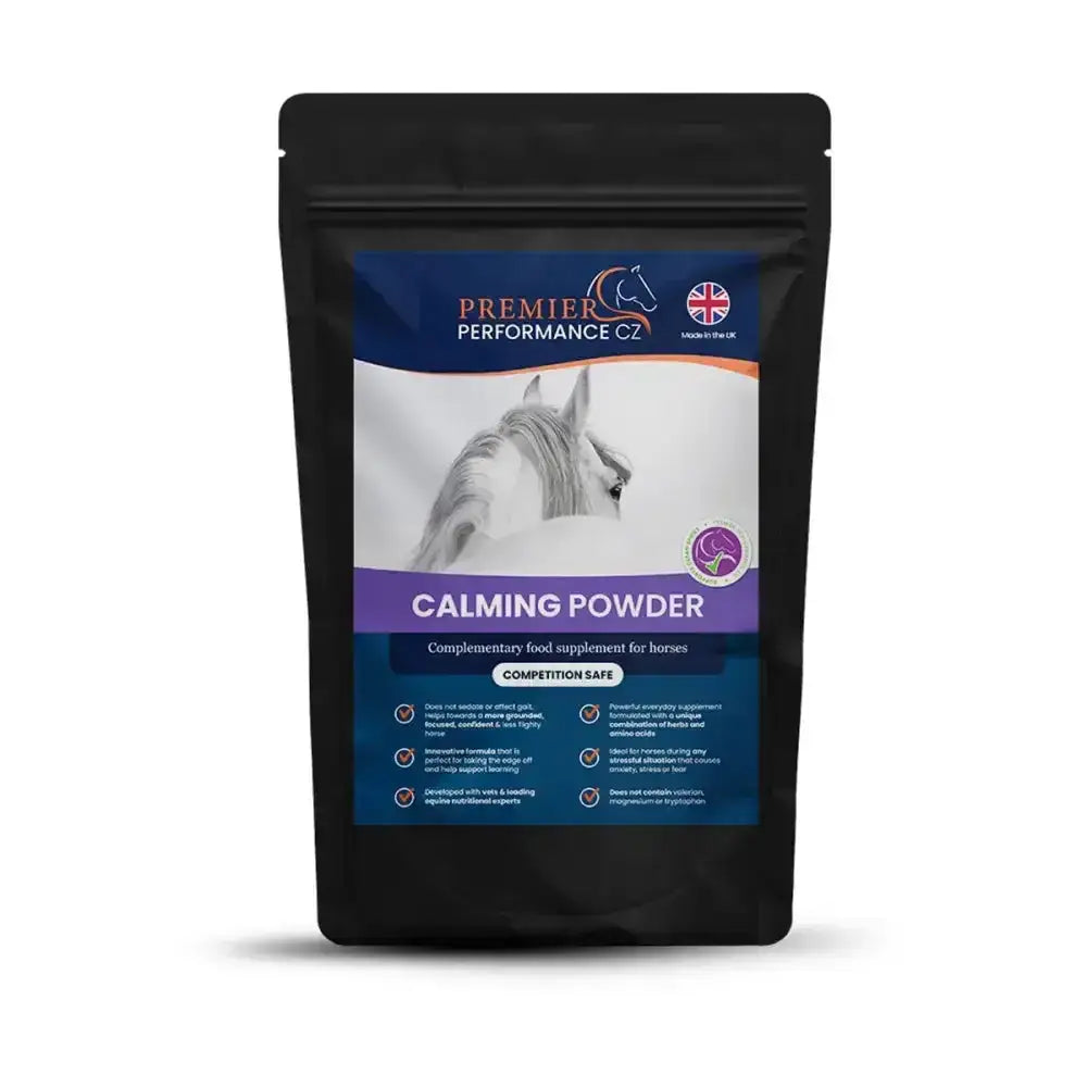 Premier Performance Calming Powder – 15 Serving Pouch, Horse Calmer Supplement