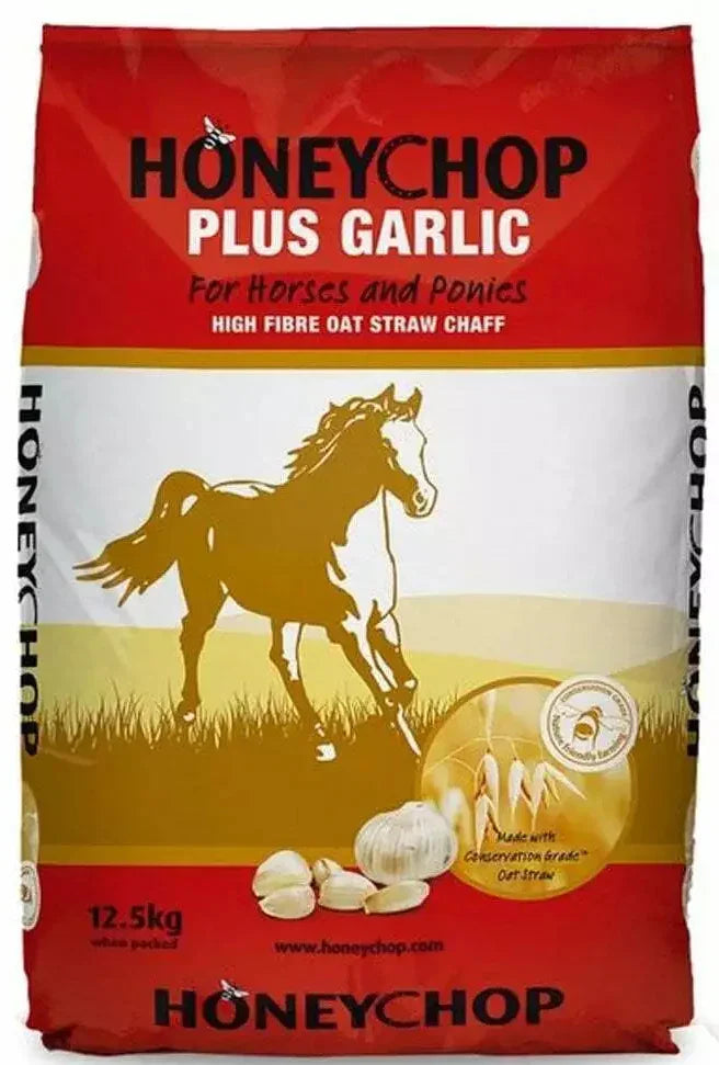 Honeychop Plus Garlic for Horses and Ponies, 12.5 kg