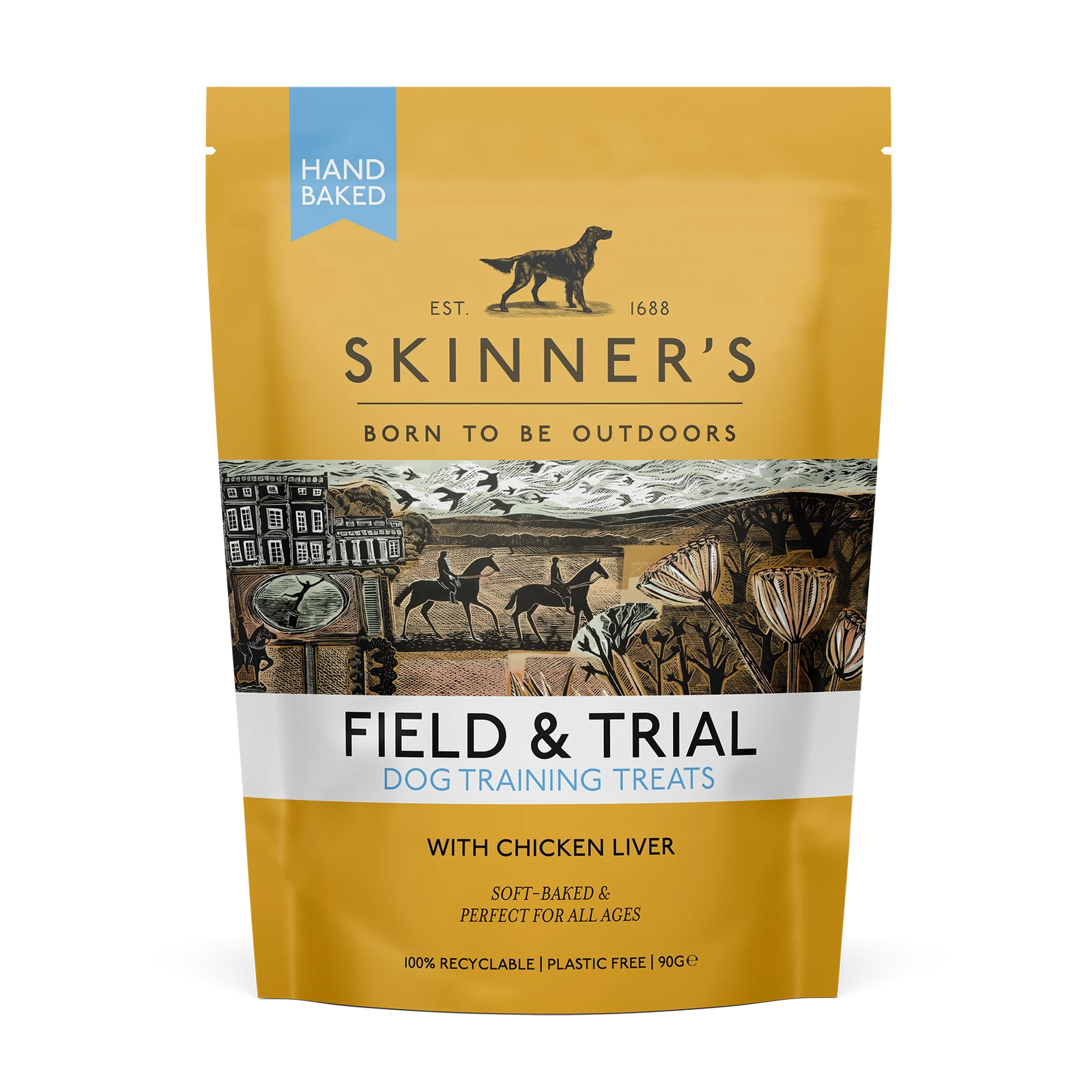 Skinners Field Trial Dog Treats Chicken Liver 90g Training Treats Natural High Reward Snacks - Animall