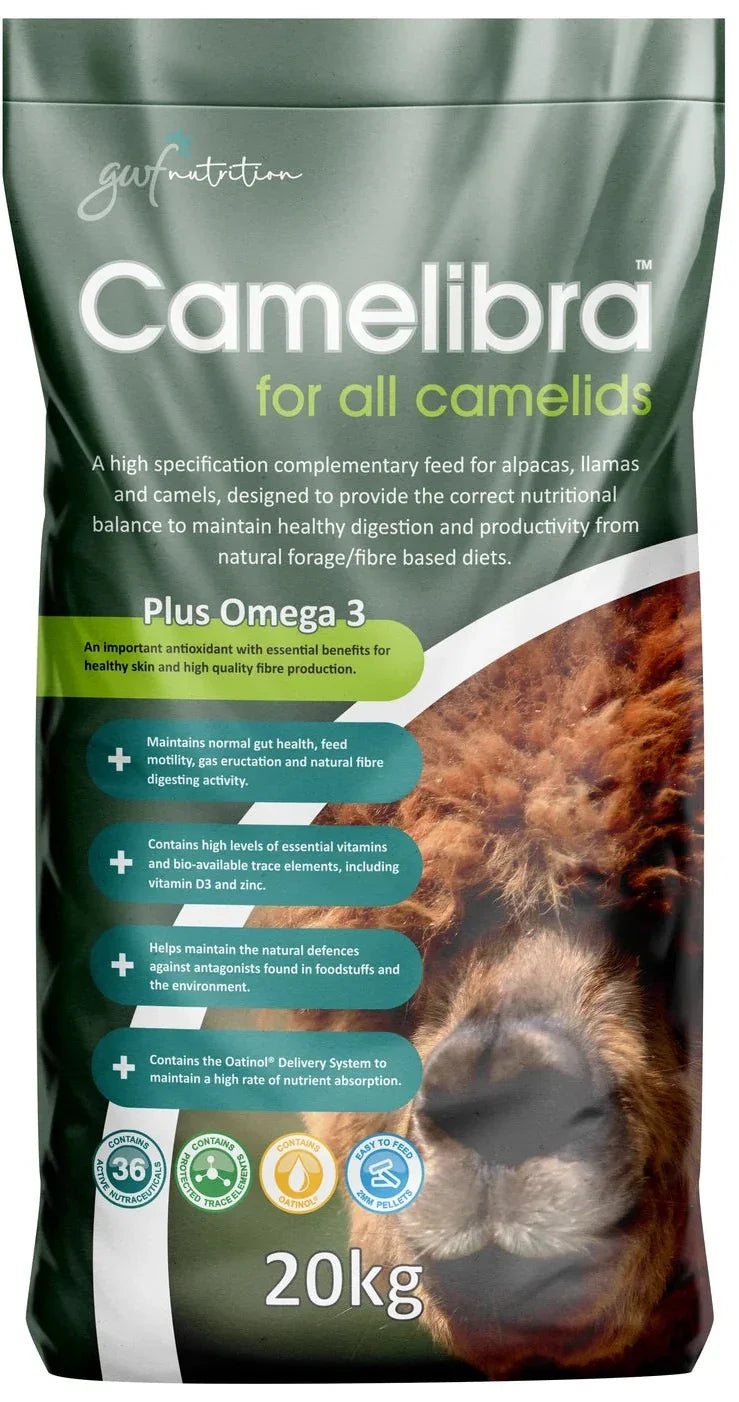 GWF Camelibra 20kg, High Specification Llama & Alpaca Fee