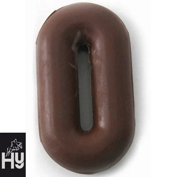 Hy Rubber Martingale Stop/Fix Ring – Brown
