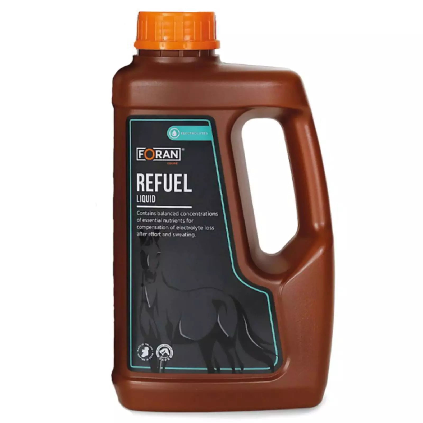 Foran ReFuel Liquid 1L Horse Recovery Supplement Energy Electrolyte Support