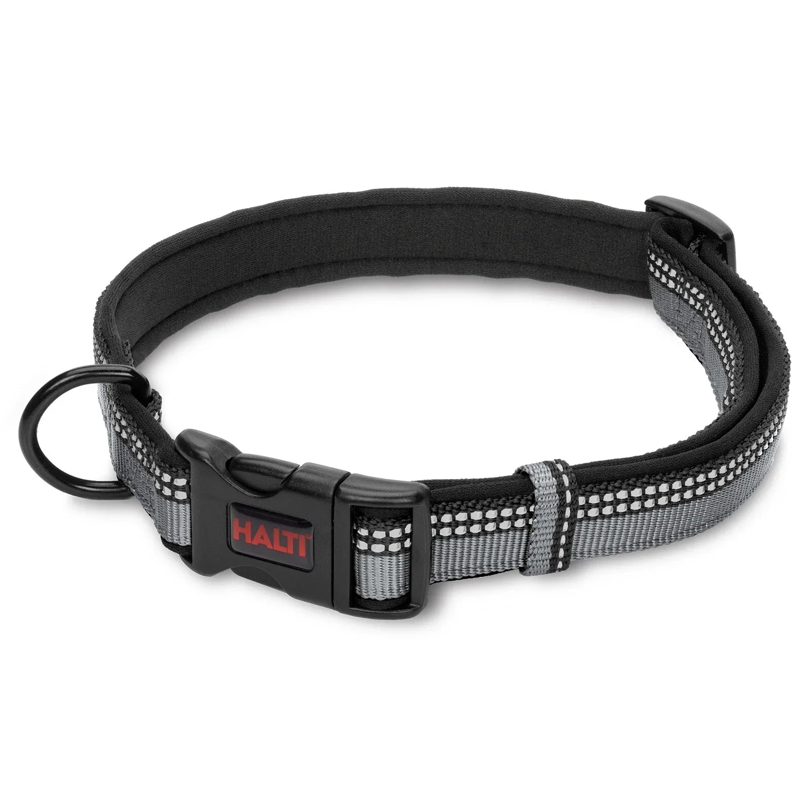 CoA Halti Comfort Dog Collar – Adjustable Padded Puppy & Dog Collar Black Large