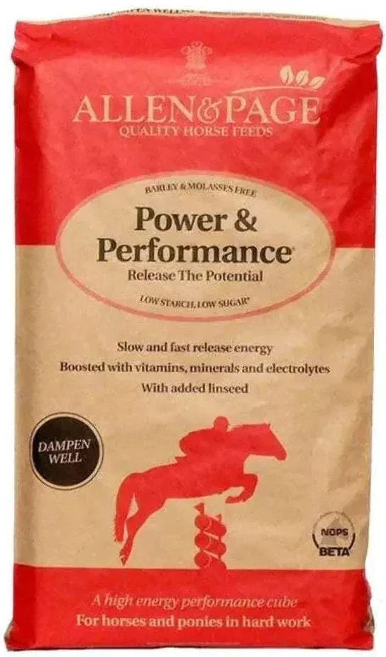Allen & Page Power and Performance Horse Feed, 20 kg