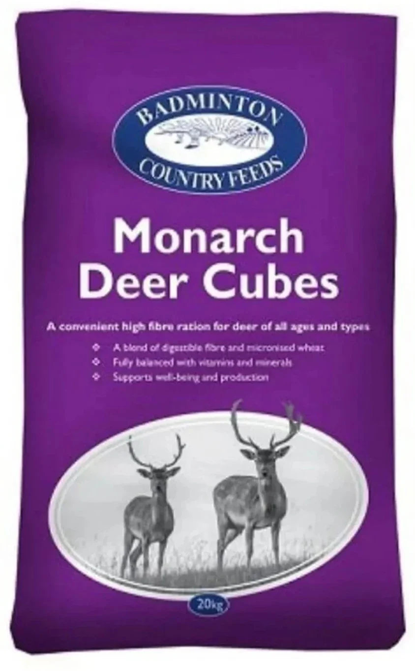 Badminton Monarch Deer Cubes 20kg