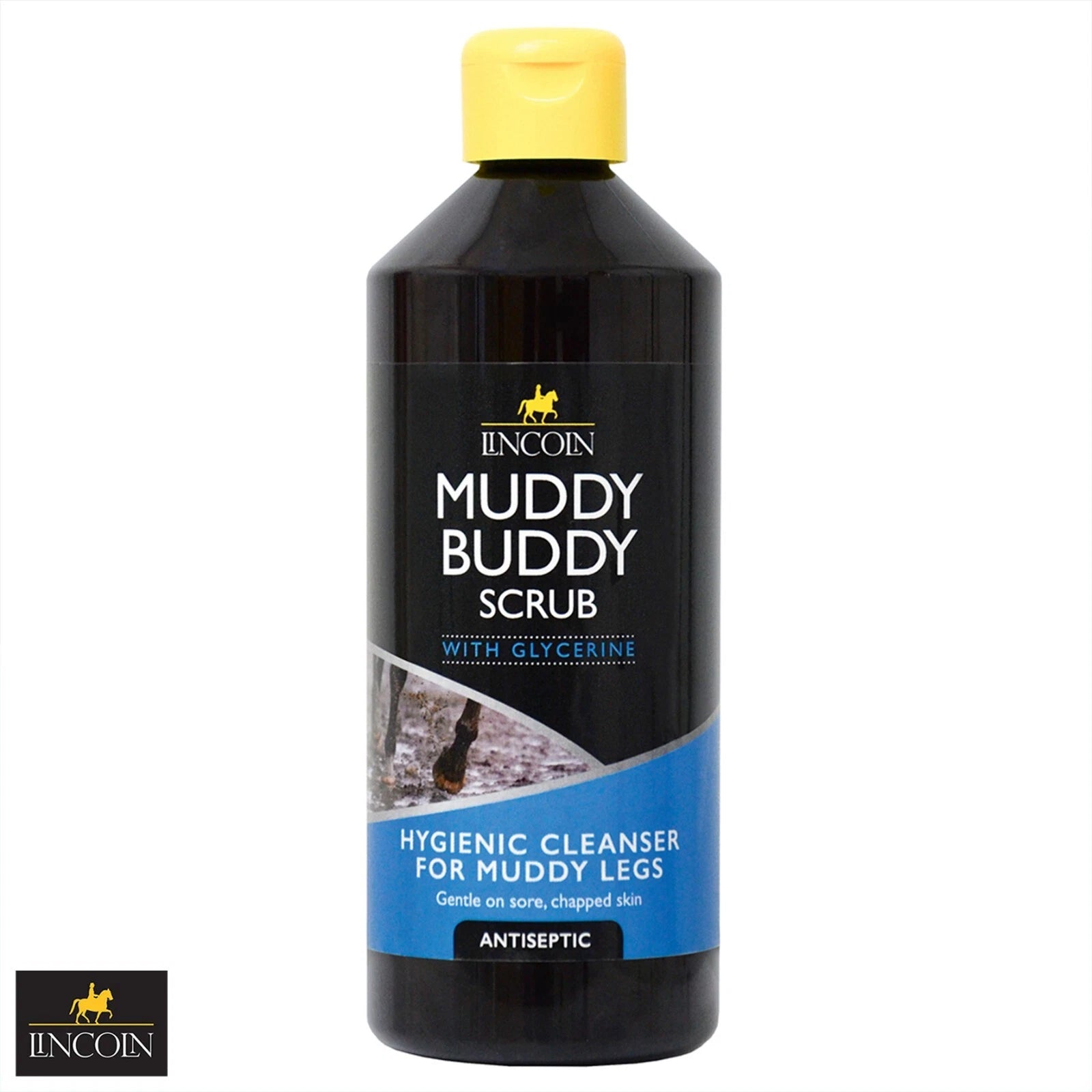 Lincoln Muddy Buddy Scrub 500ml Horse Grooming Wash Cleaner