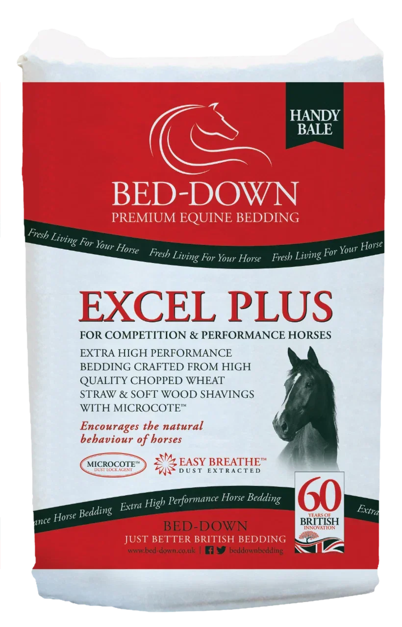Bed-Down Excel Plus Horse Bedding – Straw & Wood Shavings with Eucalyptus