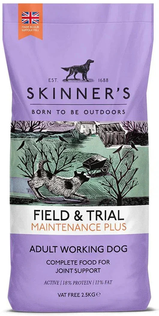 Skinner's Field & Trial Complete Dry Maintenance Plus Adult Working Dog Food, 2.5 kg