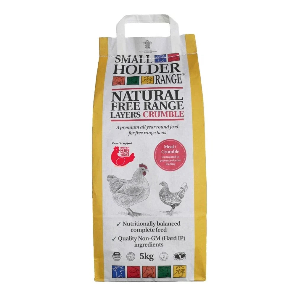 Allen & Page Layers Crumble Complete Poultry Feed, 5kg - Animall