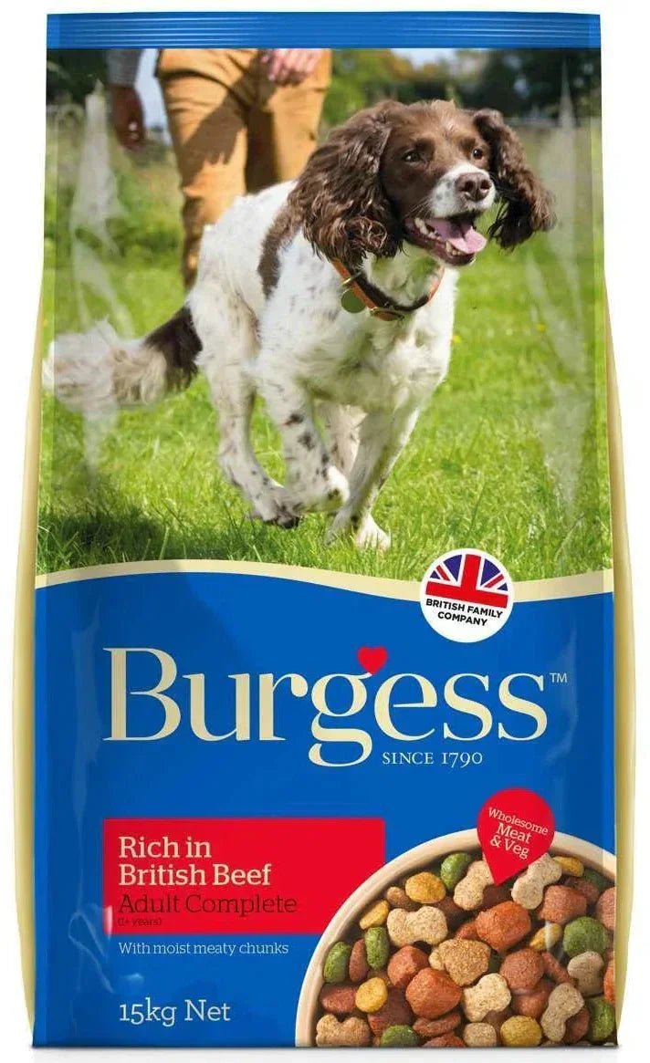 Burgess Supadog Adult Beef & Vitamins Adult Dog – 12.5kg