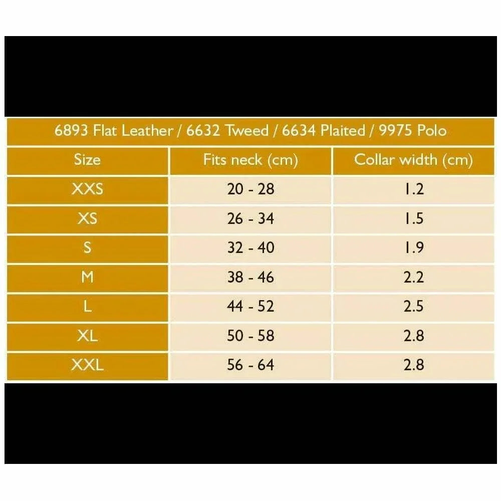 Digby & Fox Tweed Dog Collar – Classic Countryside Style - XS