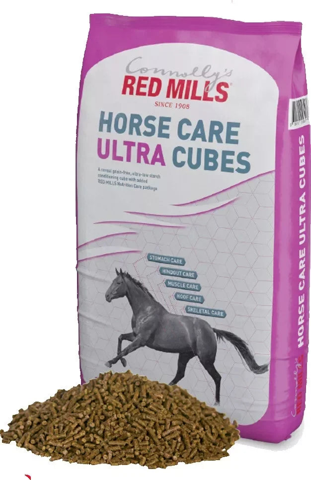 Red Mills Horse Care Ultra Cubes 20kg – Ultra-Low Starch Conditioning Feed