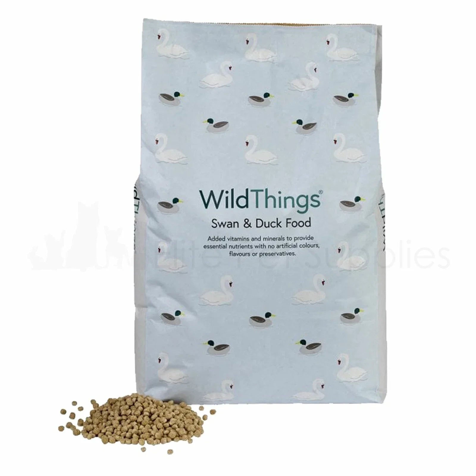 WildThings Swan & Duck Food – Floating Dry Feed 1.5kg