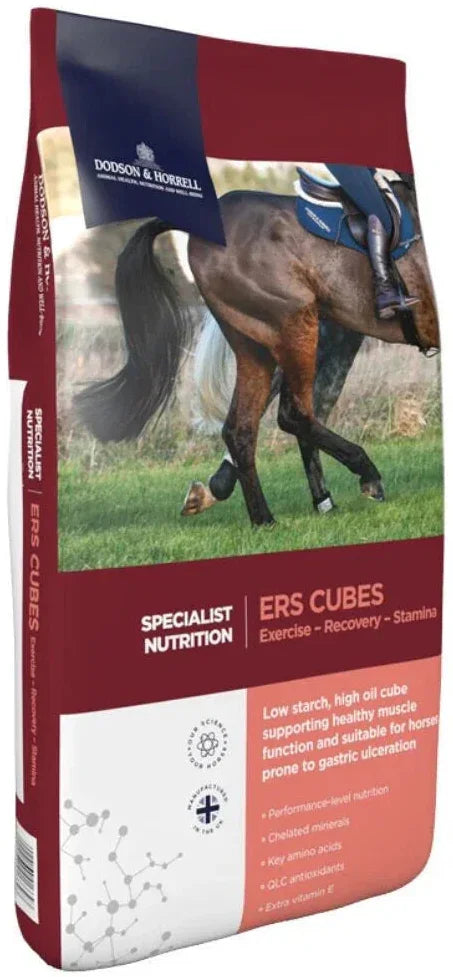 Dodson & Horrell ERS Cubes 20kg – Horse & Pony Feed - Animall