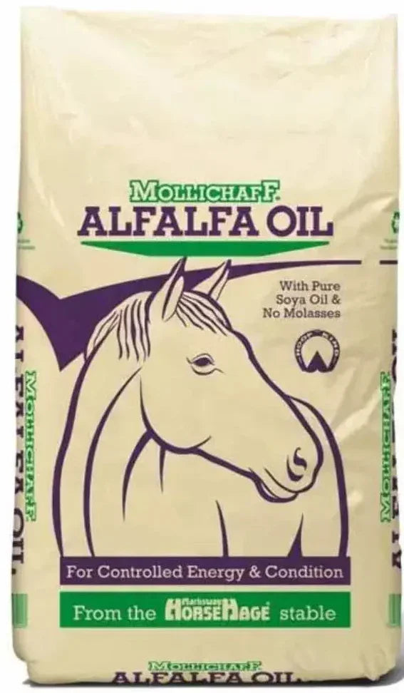 Mollichaff Alfalfa Oil 15kg – High Fibre Horse & Pony Feed