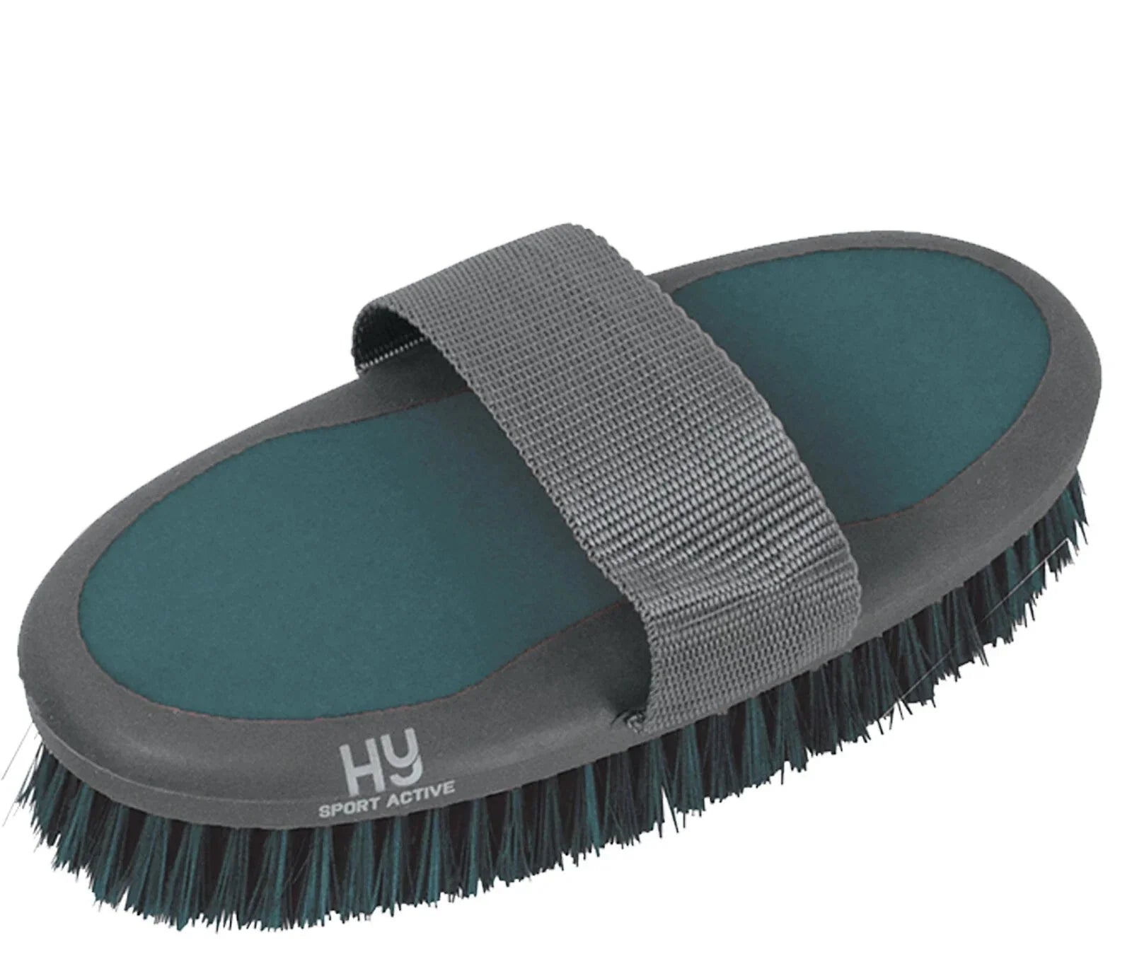 Hy Sport Active Soft Touch Body Brush - Alpine Green - 20 X 9.5cm