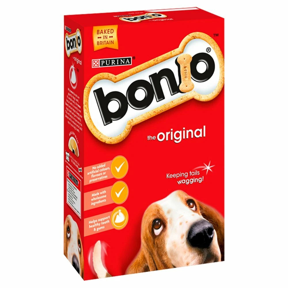 Purina Bonio Dog Biscuits - Original 650g Tasty Treats for your Dog