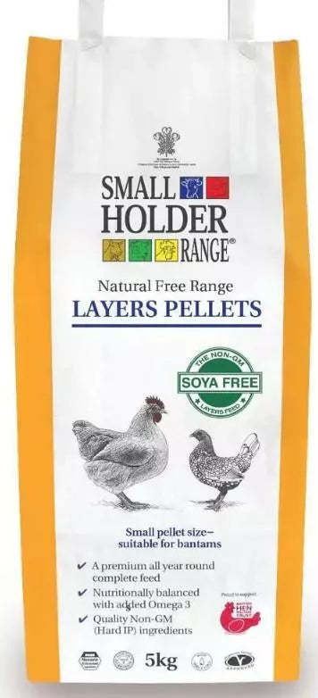 Allen & Page Smallholder Natural Free Range Layers Pellets – 5kg - Animall