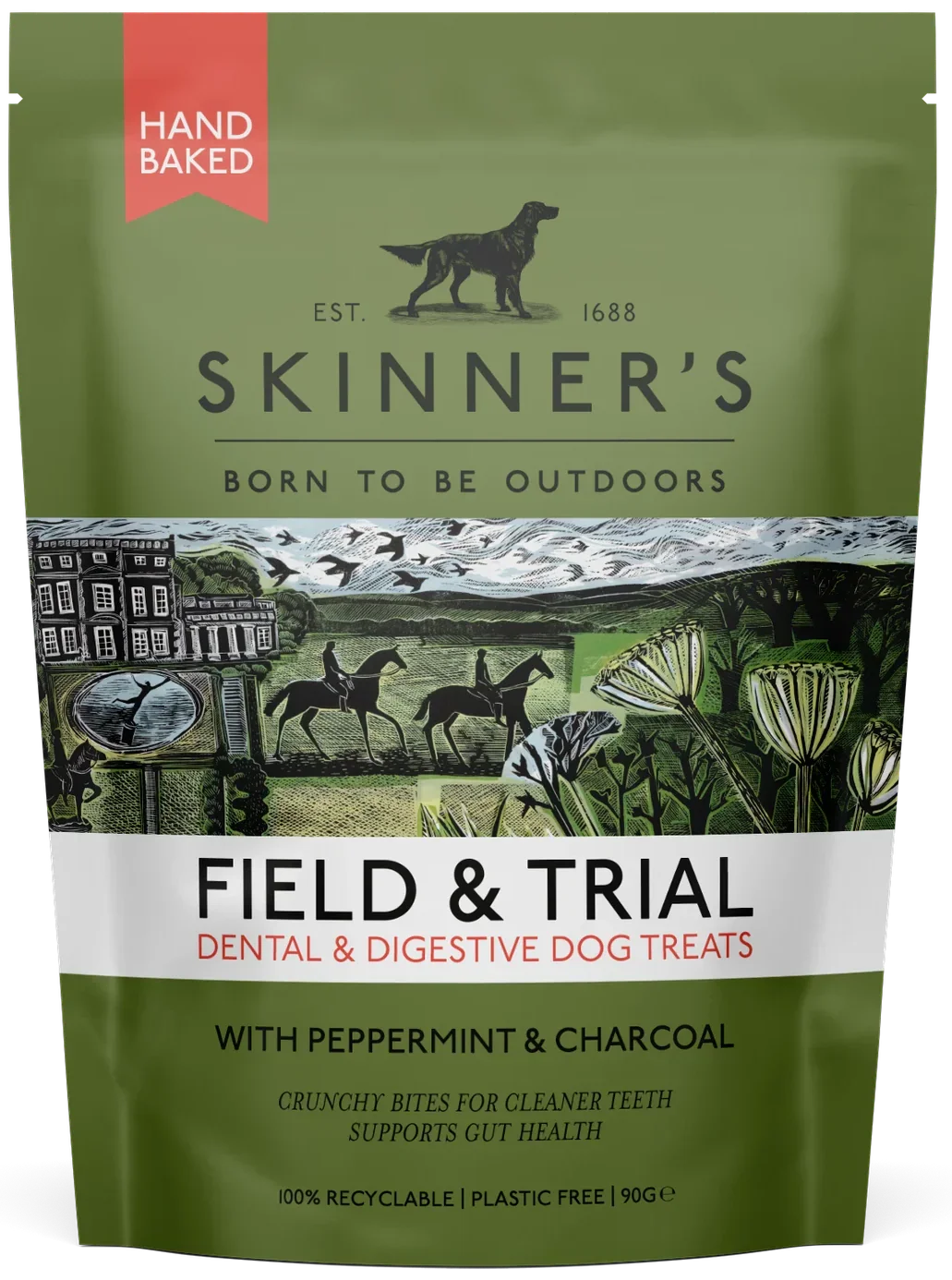 Skinners Dental & Digestive Dog Treats – 90g