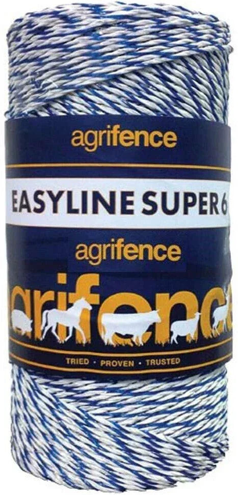 Agrifence Easyline SUPER 6 Polywire – 250m